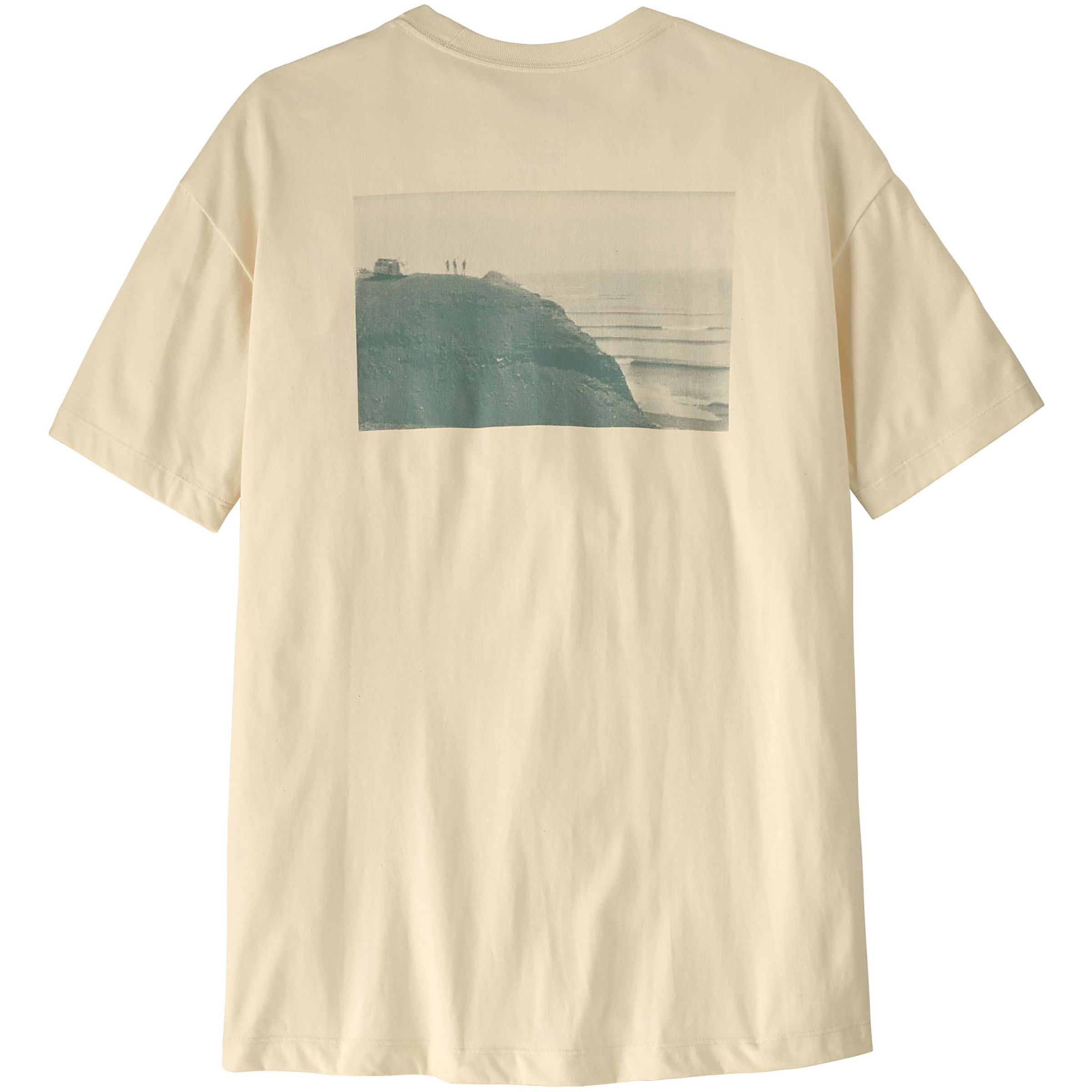 Patagonia Water People Spotter Oversized Damen T-Shirts beige Größe XS Lifestyle Widerstandsfähig