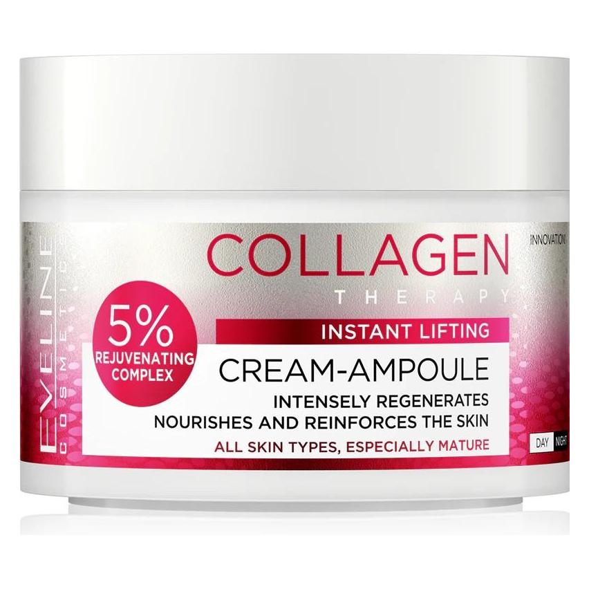 Eveline Collagen Intensiv Verjüngungscreme-Ampulle 5% Tag Nacht 50ml (50 ml) (46358318)