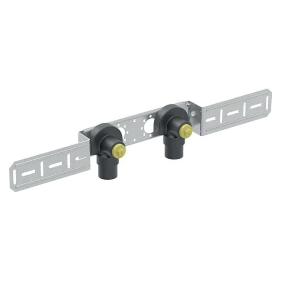 Geberit Anschlusswinkel RMF 1/2xRp 1/2, 597mm, 90Grad, 2-fach (Winkelverbindung) (92526018)