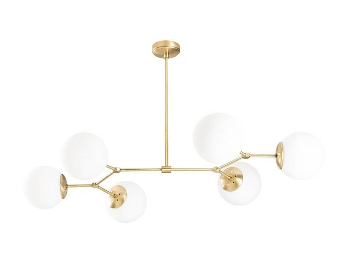 Suspension et lustre métal doré