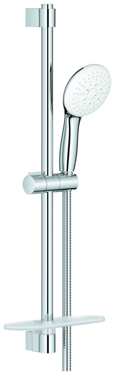 GROHE Brausestangenset Tempesta 110 26918_3 600mm 3 Strahl Ablage WS chrom, 26918003 26918003