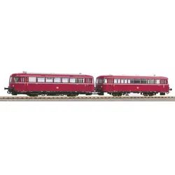 PIKO 52734 H0 Schienenbus VT 98 + Steuerwagen VS 98, DB, Ep. III