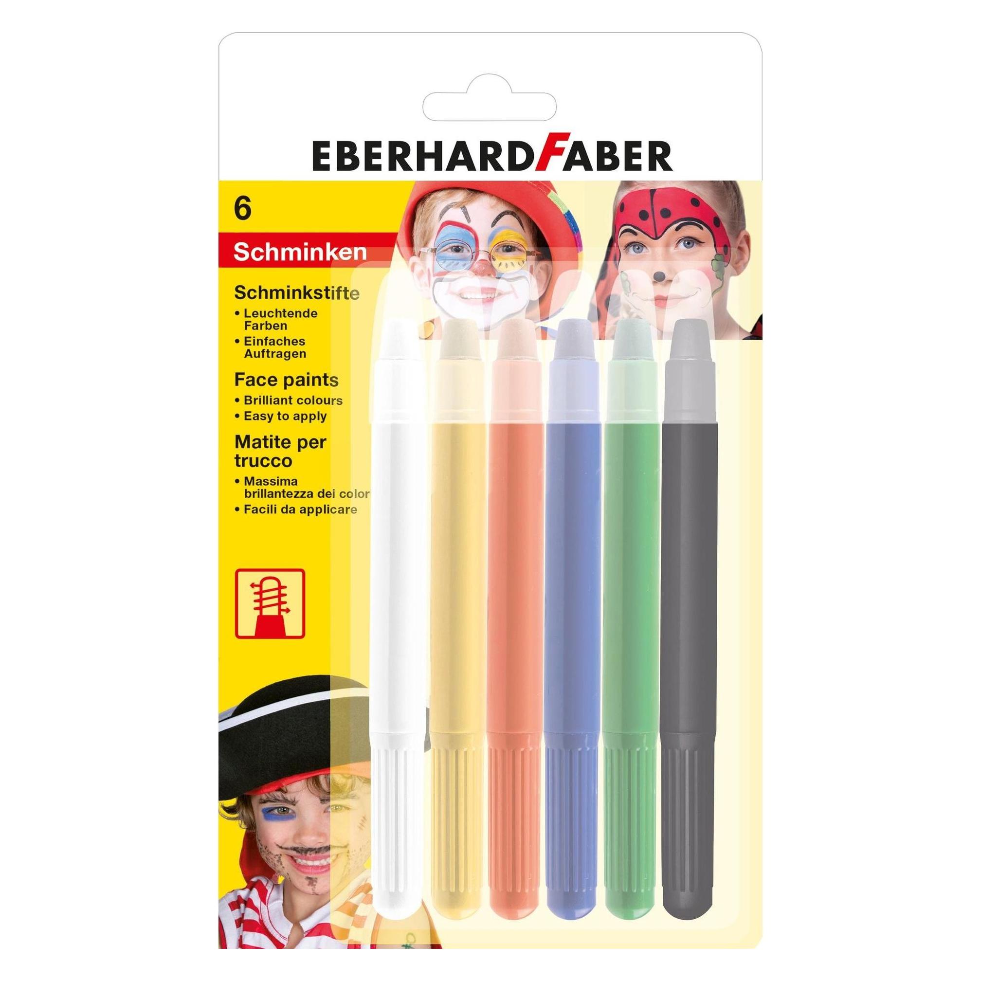 Faber-Castell SCHMINK STIFTE DREH /Etuià6 (579107)