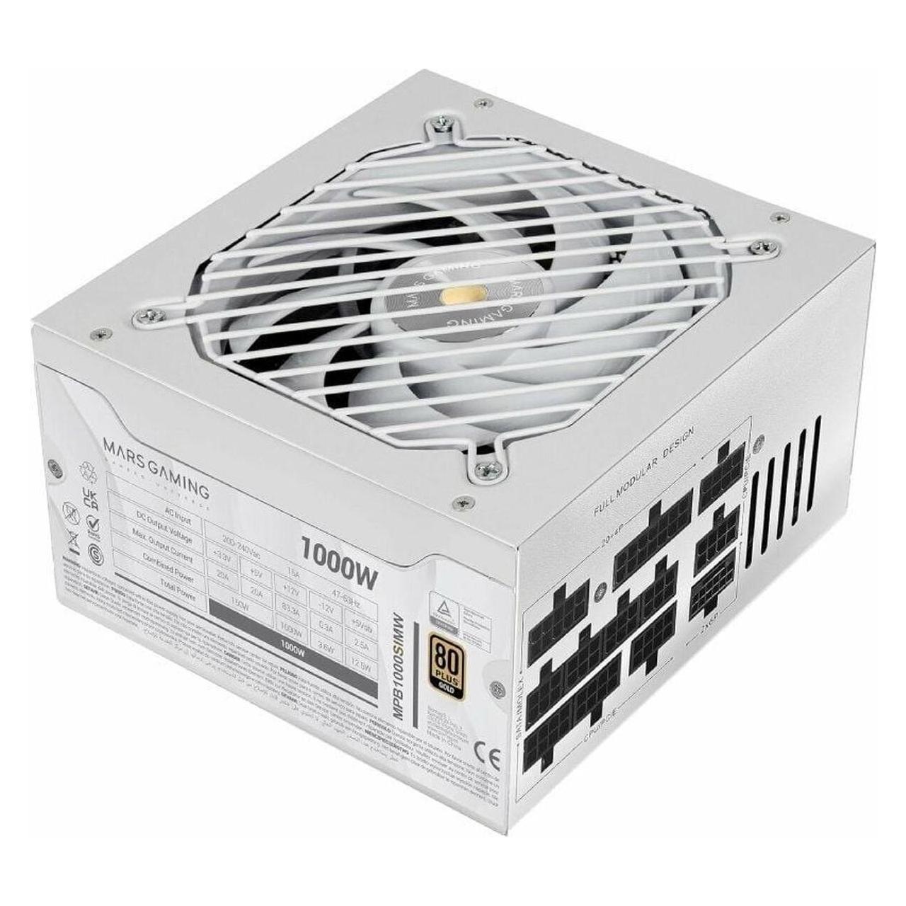 Mars Gaming MPB1000SIMW (1000 W) (MPB1000SIMW)