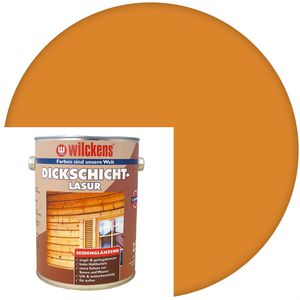 Wilckens Holzlasur Dickschichtlasur, 2,5l, außen, wetterfest, kiefer