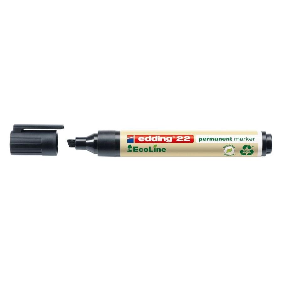 Edding 22 EcoLine Permanent-Marker Meissel (1x) (4-22001)