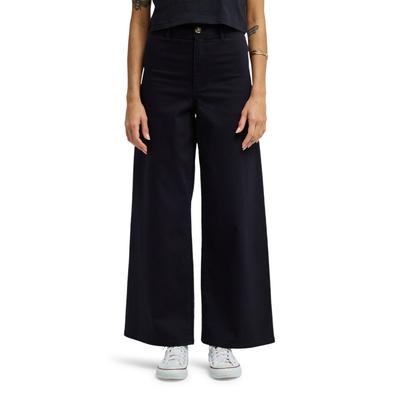 Stoffhose BILLABONG "Free Fall Twill", Damen, Gr. 28M, Normalgrößen, schwarz, Obermaterial: 98% Baumwolle, 2% Elasthan., Hosen Stoffhose