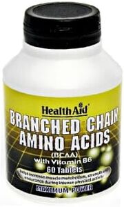 Health Aid Bcaa (Aminoácidos Ramificados) 60 Tabs
