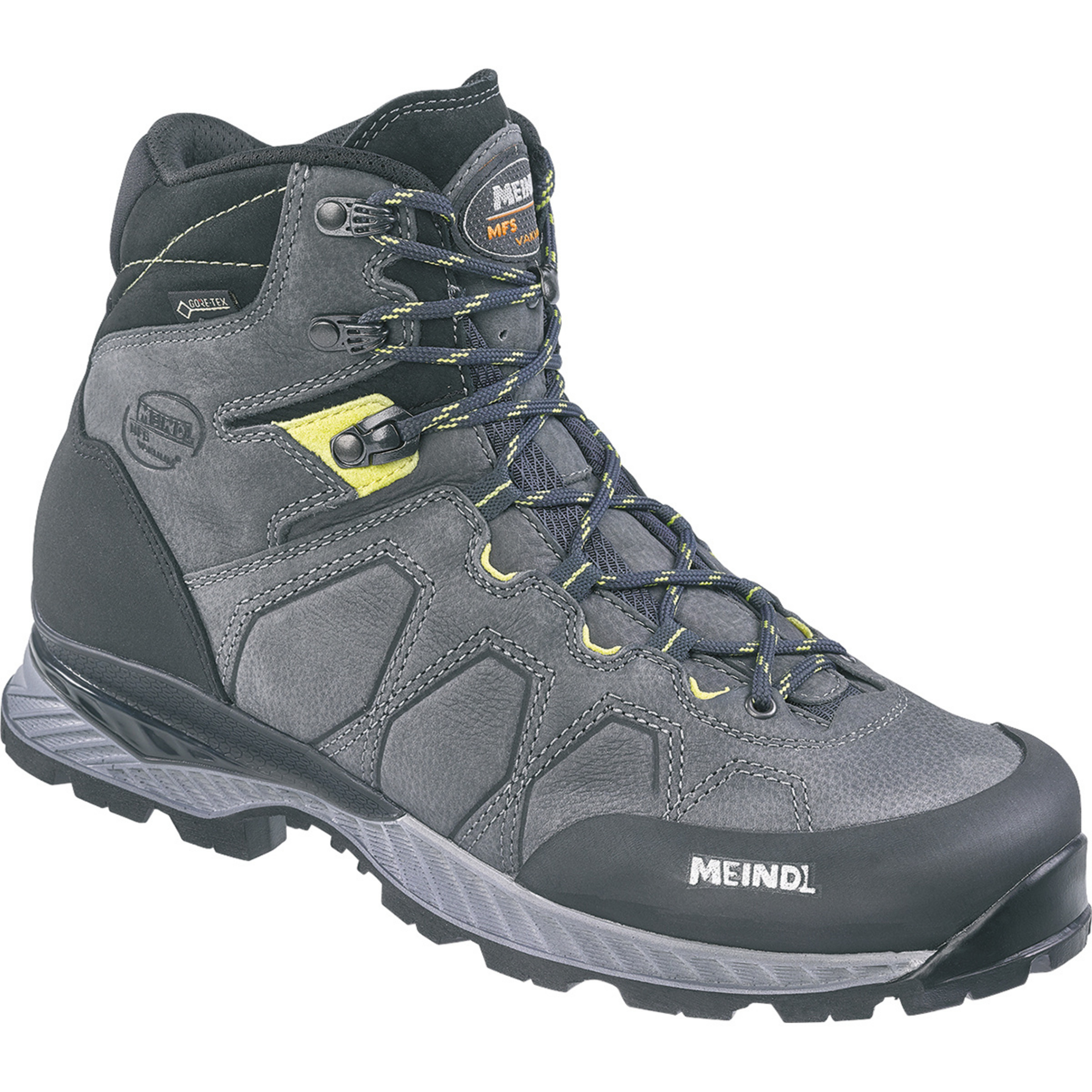 Meindl Vakuum Sport III GTX Herren Wanderschuhe grau Größe 46 Camping Wasserdicht