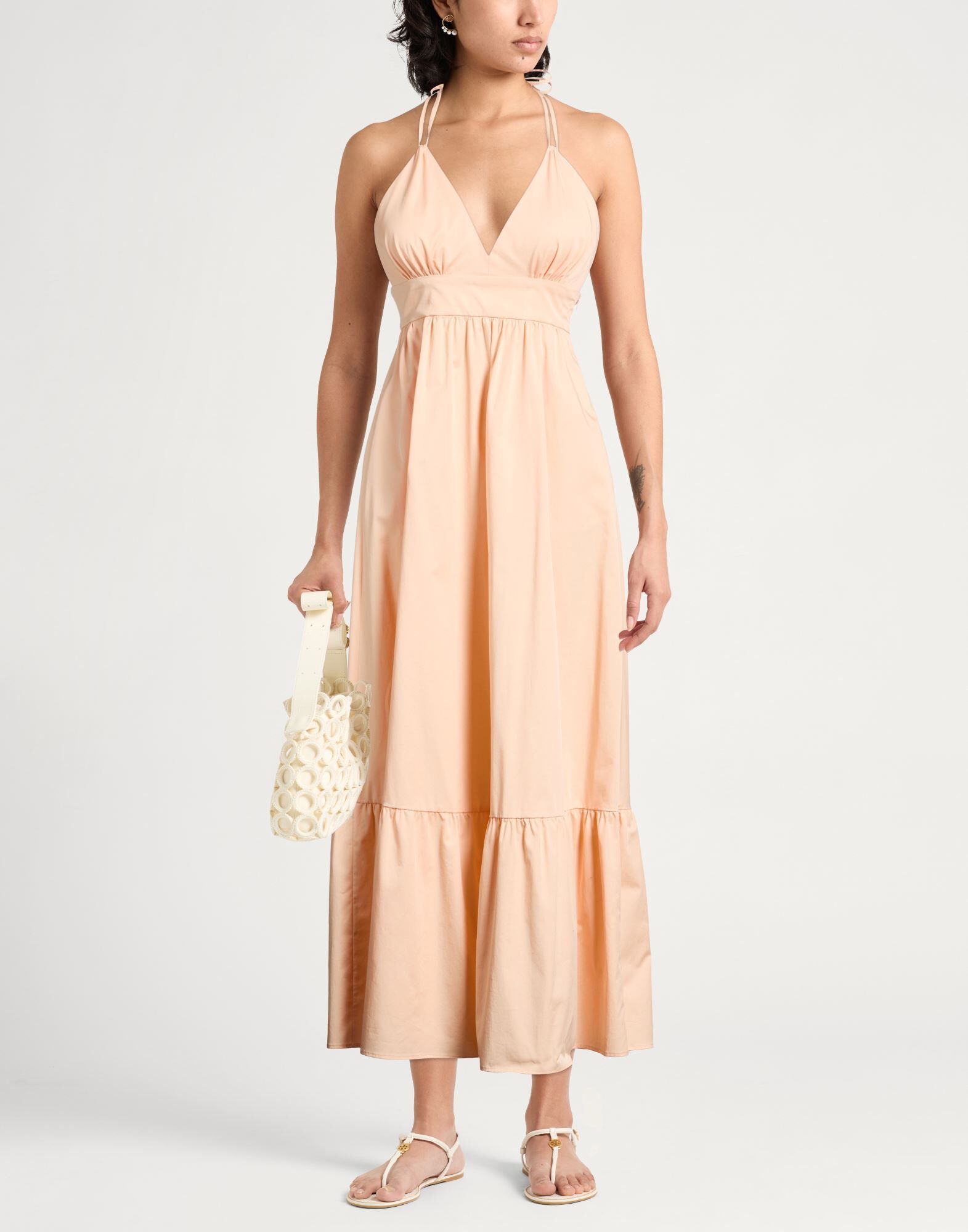 Eleventy Vestido largo Mujer Melocotón 36 Mujer