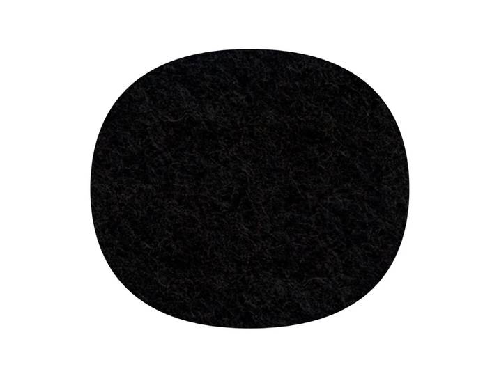 Hey Sign - Filz-Auflage Eames Plastic Side Chair, schwarz 5mm AR, mit Antirutsch-Beschichtung