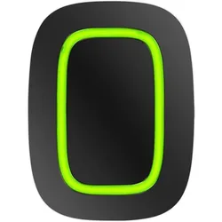 Ajax KEYFOB WIRELESS BUTTON BLACK/38094 (Gerätespezifische Fernbedienung, Radio Frequency (RF)), Fernbedienung, Schwarz