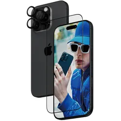 PanzerGlass® 2-in-1 Schutzset für iPhone 16 Pro