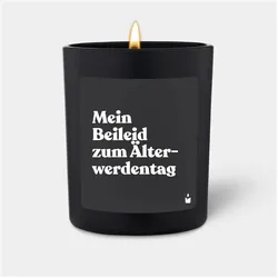 Chatty Candles, Duftkerzen, Duftkerze Flowery Mein Beileid zum Älterwerdentag