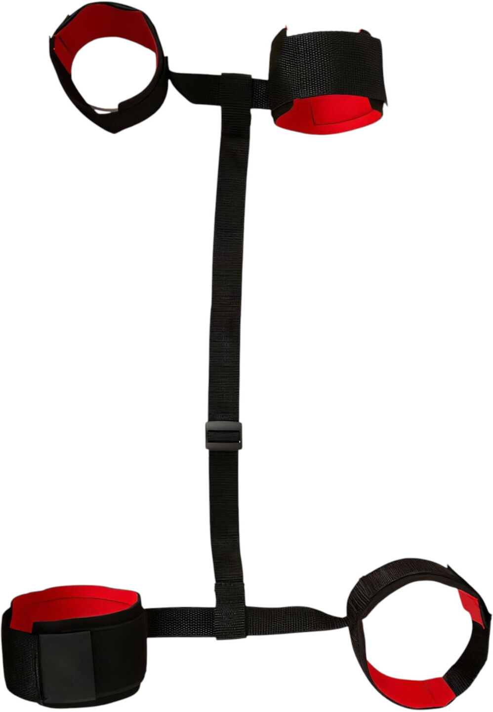 You2toys - Hånd- Og Ankelmanchetter - Justerbare - Sort