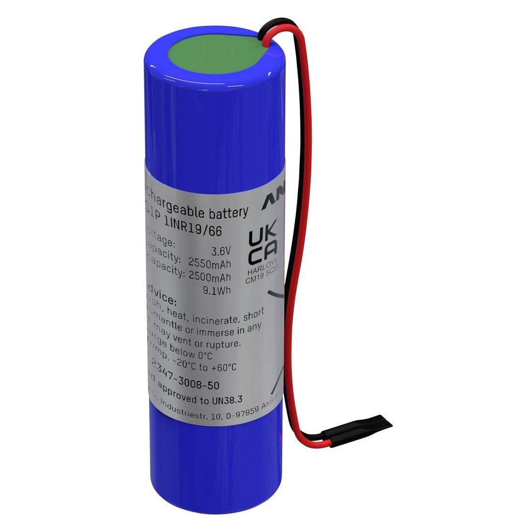 Ansmann Spezial-Akku 18650 Kabel Li-Ion 3.6 V 2550 mAh (1 Stk., 18650, 2550 mAh) (2347-3008-50)