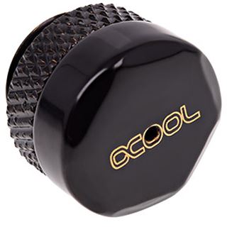 Alphacool Eiszapfen Überdruckventil G1/4 - Deep Black