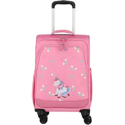 Travelite MINIMOVER Kindertrolley mit 4 Rollen - Einhorn Koffer24
