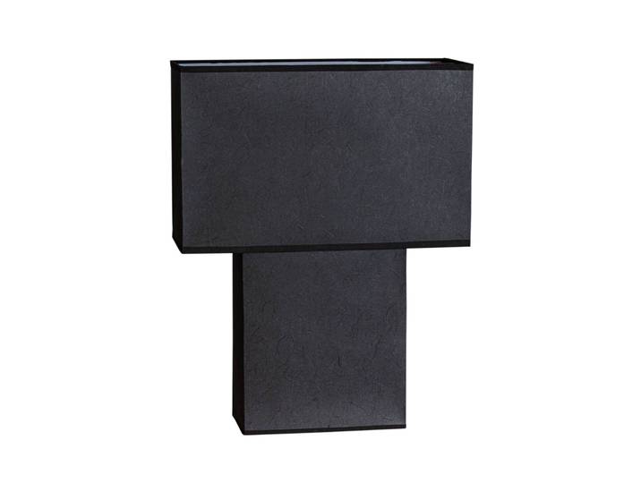 By Rydéns Tischlampe iSquare, schwarz, für Wohn- / Esszimmer, Papier / Lunolit / Lunopal, Tischlampe