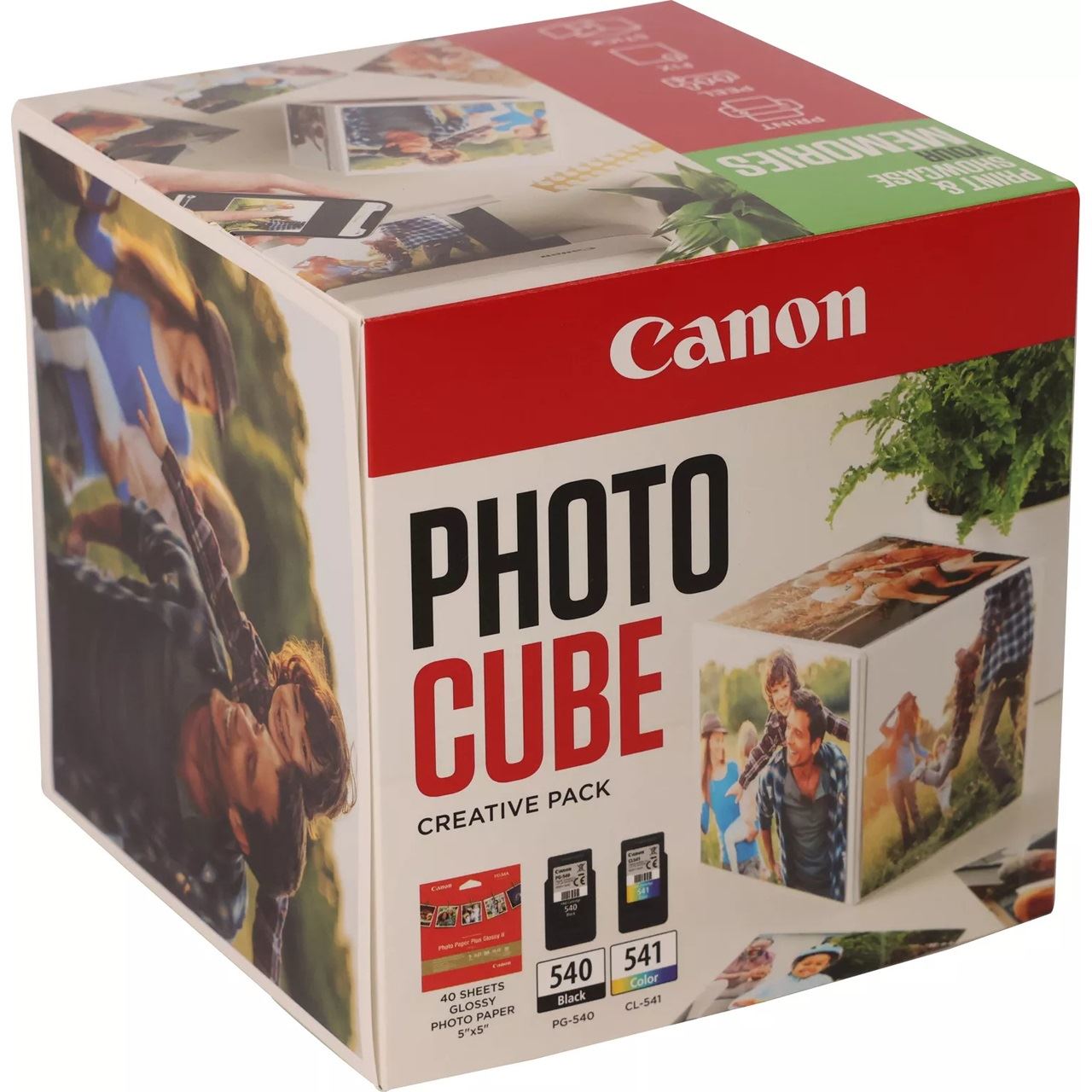 Canon PG-540/CL-541 PHOTO CUBE CREATIVE PACK WHITE GREEN