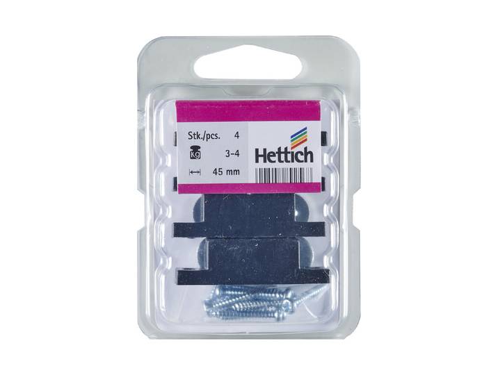 Hettich Magnetschnäpper 89256 Schwarz