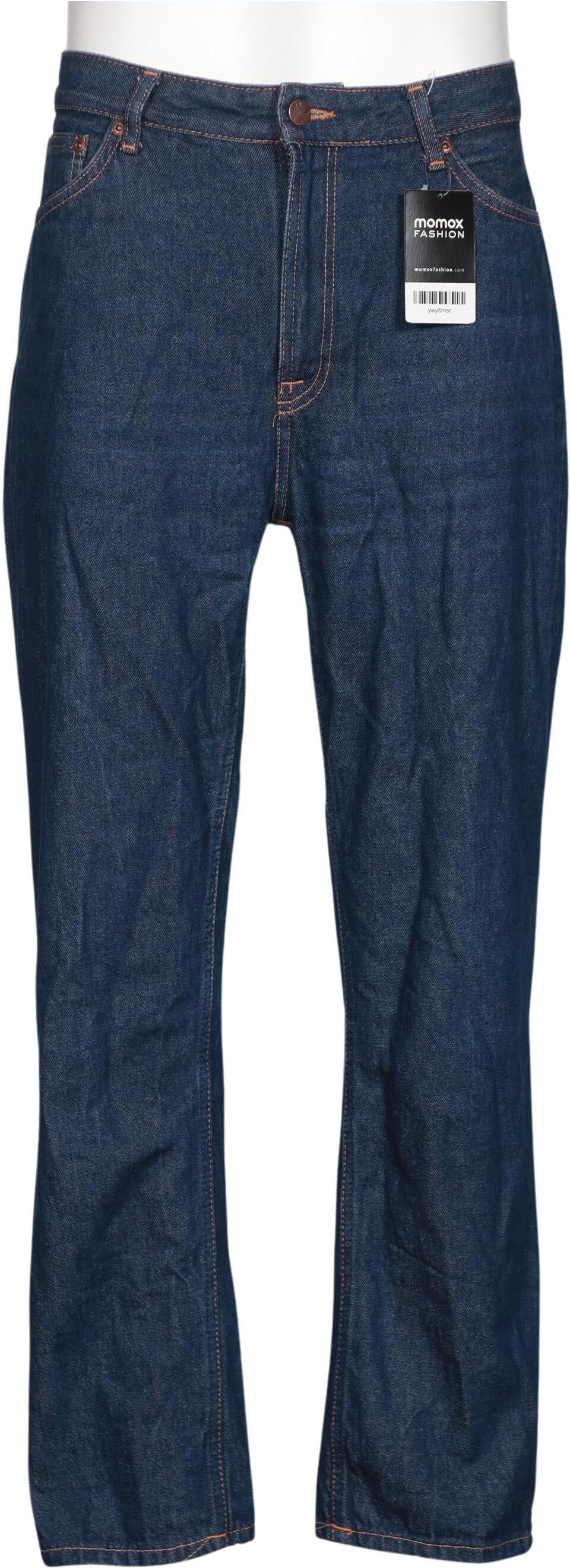 Nudie Jeans Herren Jeans, Blau, Gr. W32, Baumwolle - Second Hand