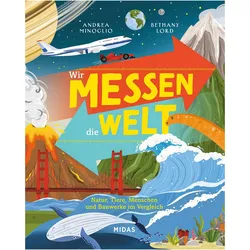 Wir messen die Welt, Kinderbücher von Andrea Minoglio