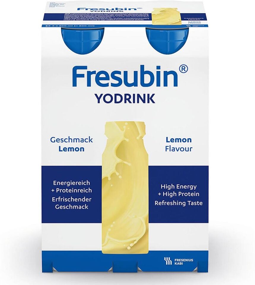 Fresubin Yodrink Lemon   Trinknahrung mit Eiweiß 4X200ml
