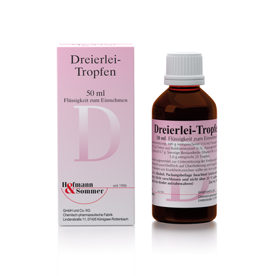 Hofmann & Sommer GmbH & Co. KG DREIERLEI Tropfen 50 ml 04008665