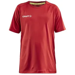 CRAFT Evolve Trainingsshirt Kinder 430000 - bright red 122/128
