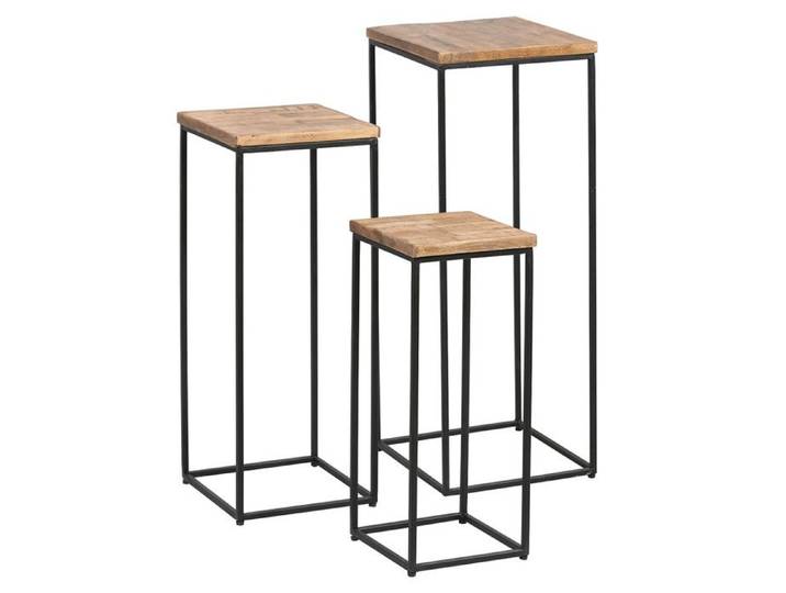 CANELLE - Ensemble de 3 Sellettes Gigognes