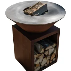 GRILLCHIC klassischer brasero corten 103 einfache Wanne