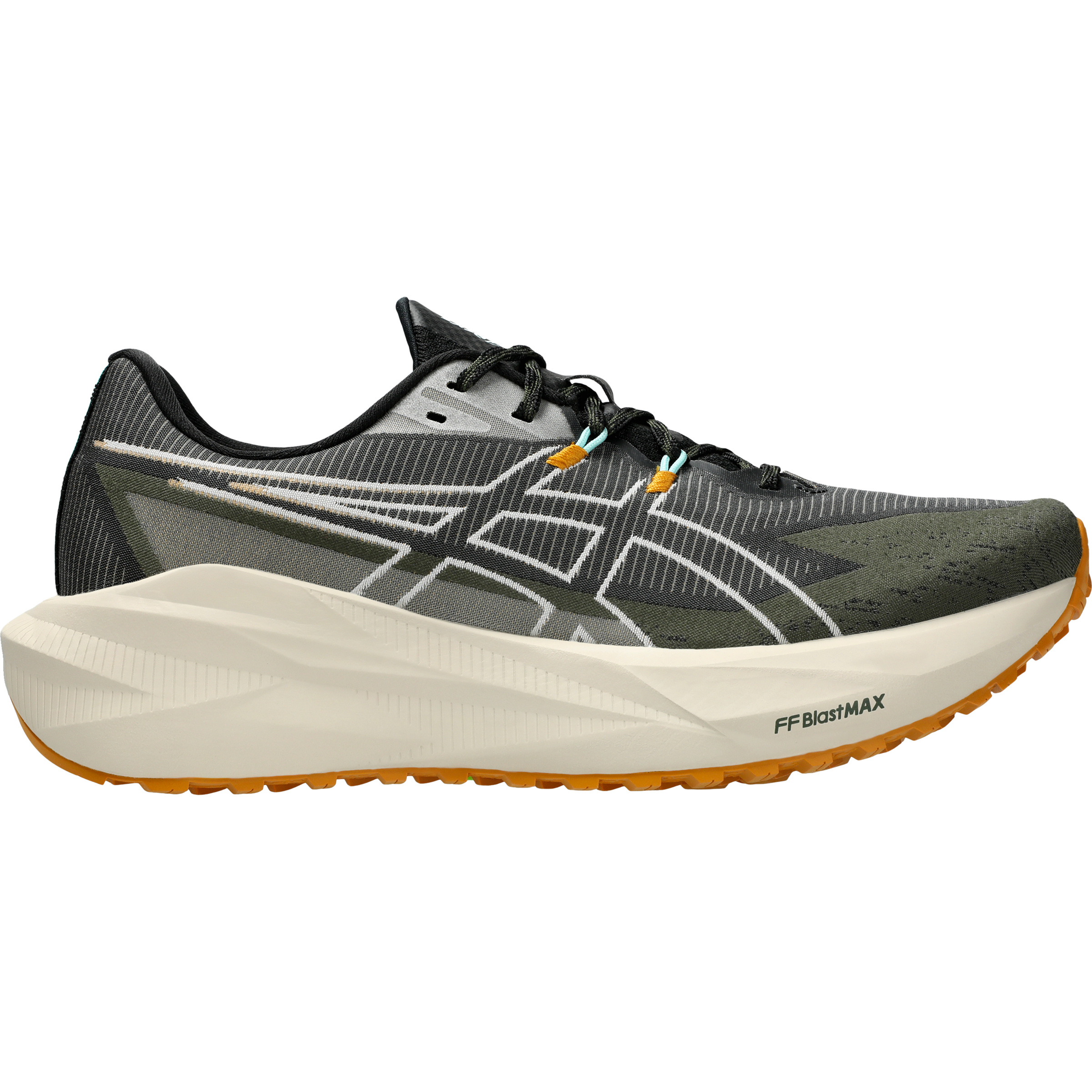 Asics Blazeblast Herren Trailrunningschuhe braun Größe 44.5 Trailrunning Schnell trocknend
