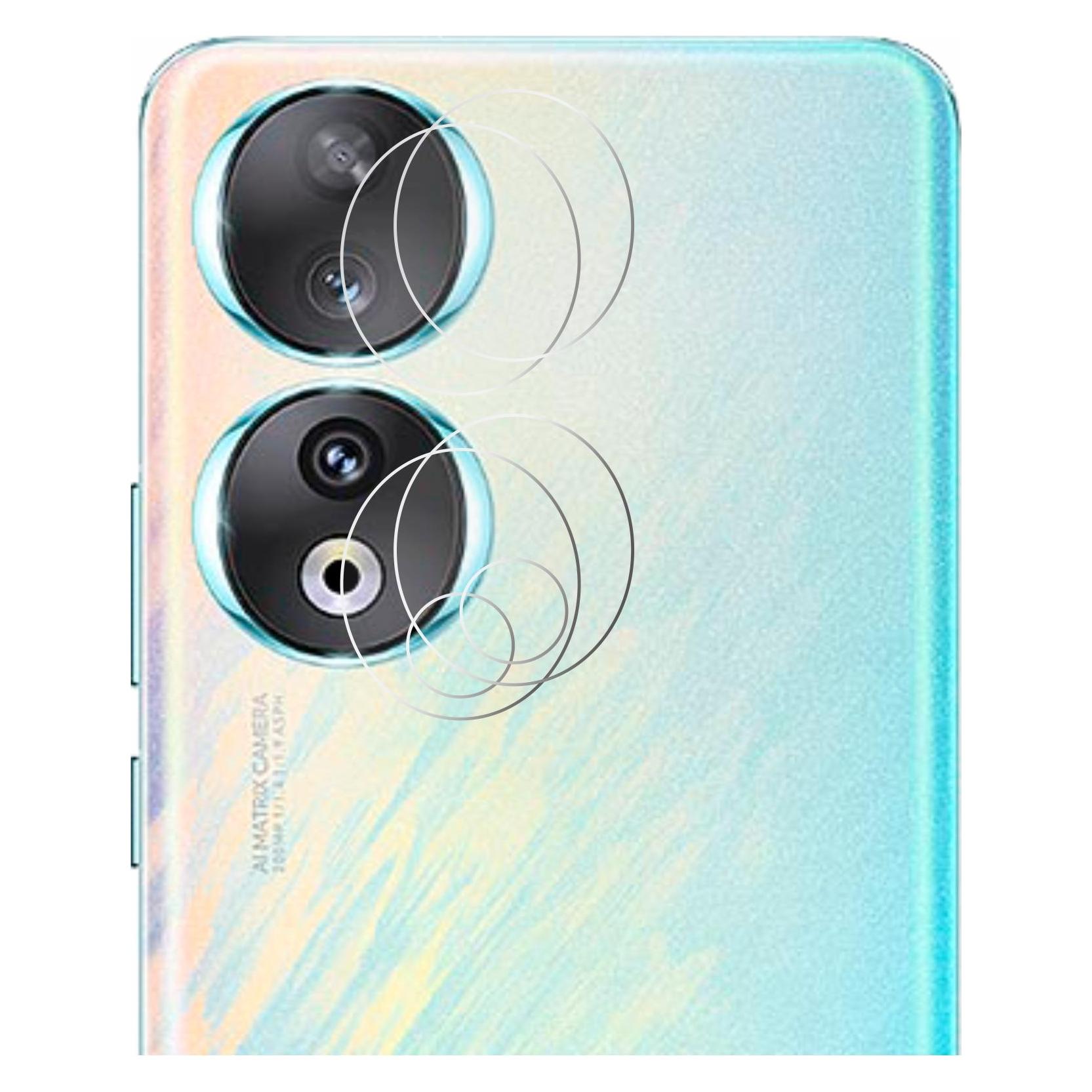 ScreenLeaf Schutzfolie für Honor 90 (NUR Kameraschutz) Displayschutz Display Schutz Folie Klar Transparent (LG L90) (6149875)