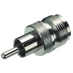 K 483 - HF-Adapter, UHF-Buchse / Cinch-Stecker