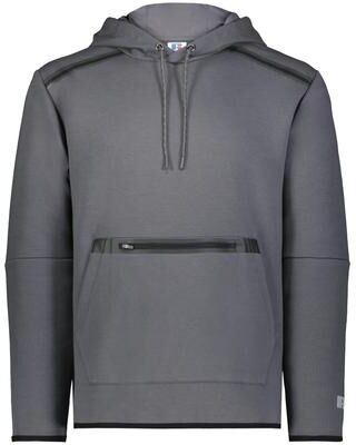 Russell Athletic R23TFM Legend Tech Fleece Hoodie in Stealth size 4XL   Cotton Blend