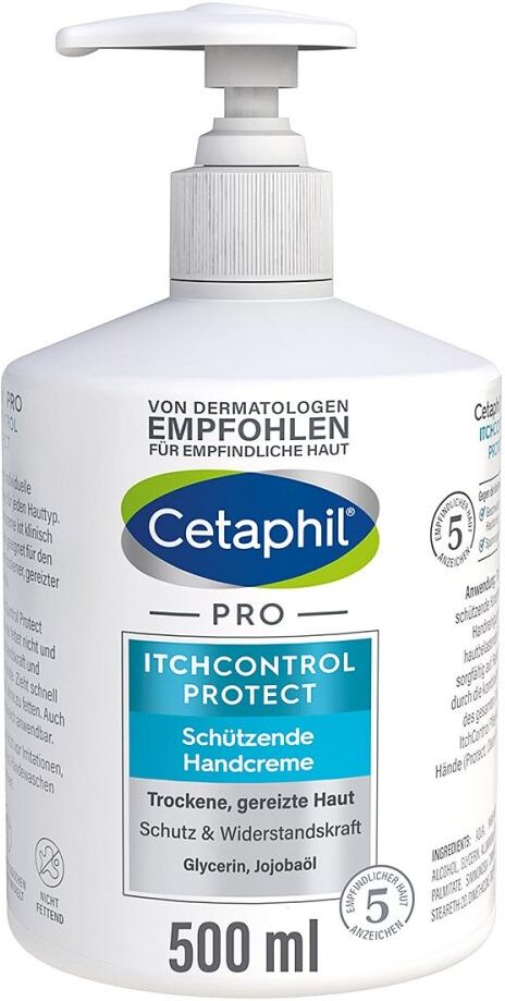 Cetaphil PRO ItchControl Protect Schützende Handcreme 500ml