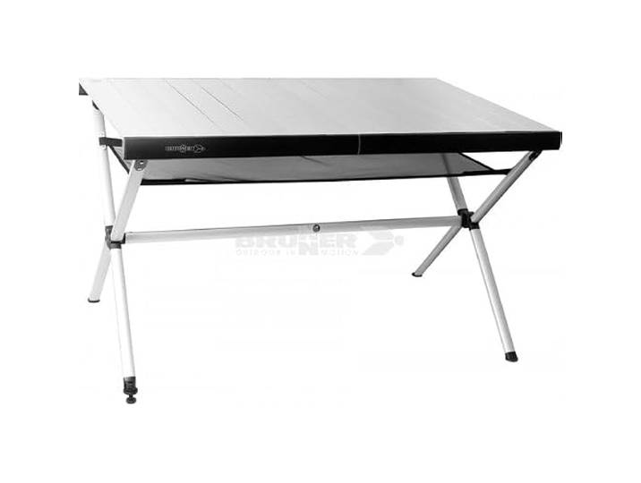 BRUNNER Tisch aus Aluminium mit aufrollbarer Tischplatte, ultrakompakt und leicht, Accelerate Compact 4