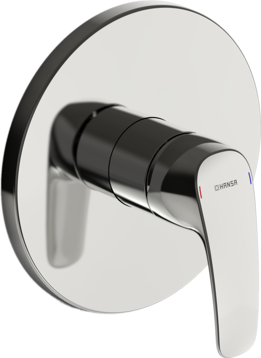 Hansabluebox Hansa pinto Hansabluebox mitigeur douche Hansabluebox , rosace ronde, chrome