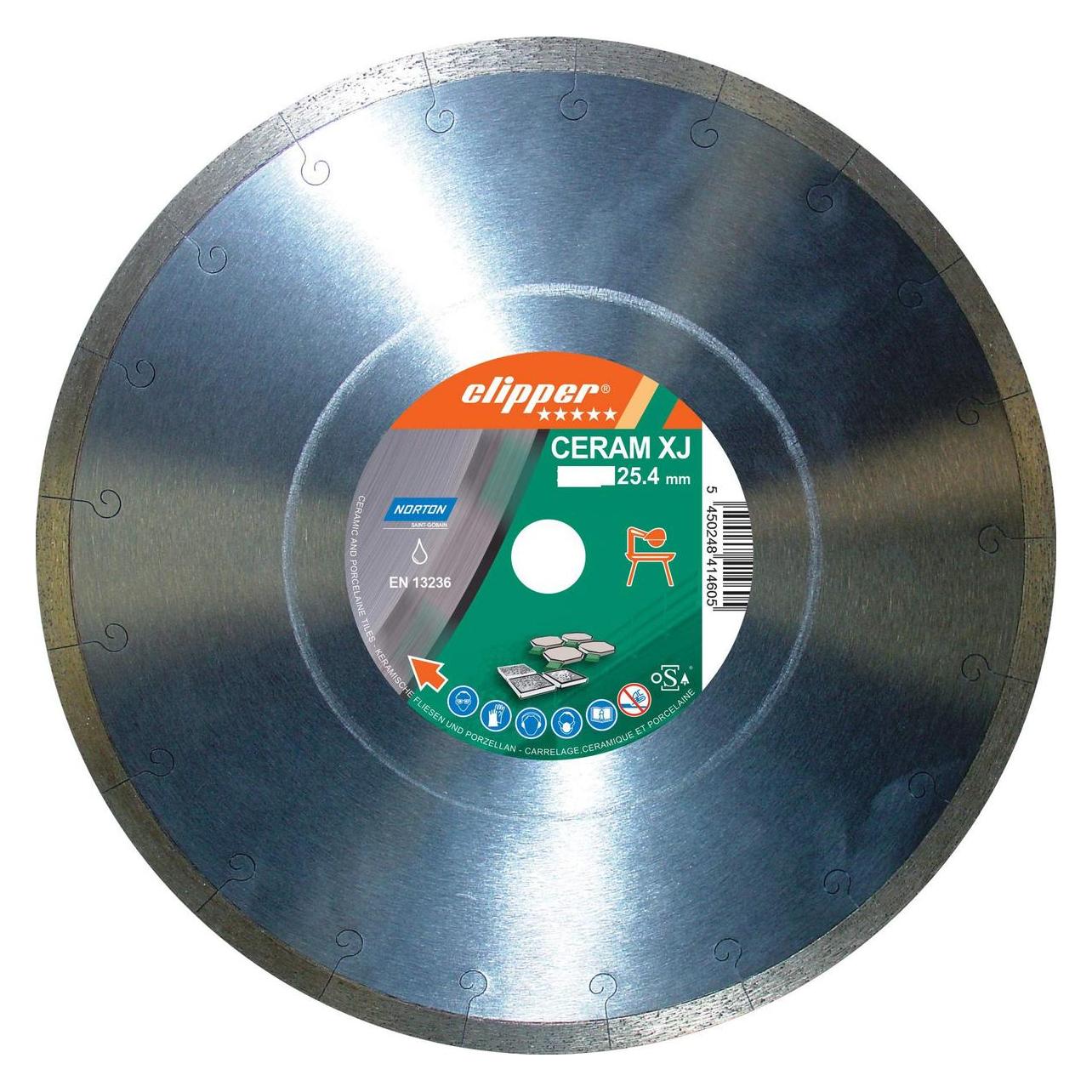 Norton Clipper Diamantscheibe Extreme Ceramic Ø 250x25,4 mm (70184644432)
