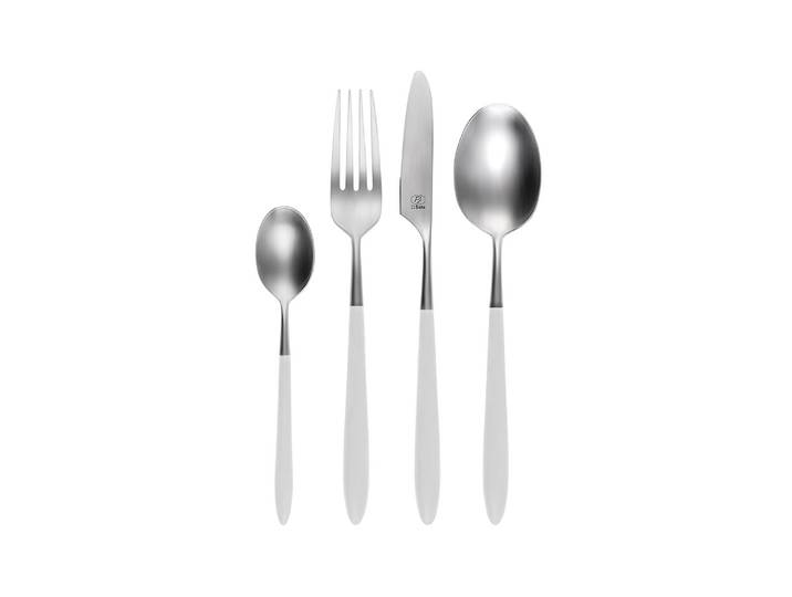Besteck-Set SOLA Gaya Exeter, 24-teilig , weiss (weiß), Essbesteck-Sets, Besteck-Set