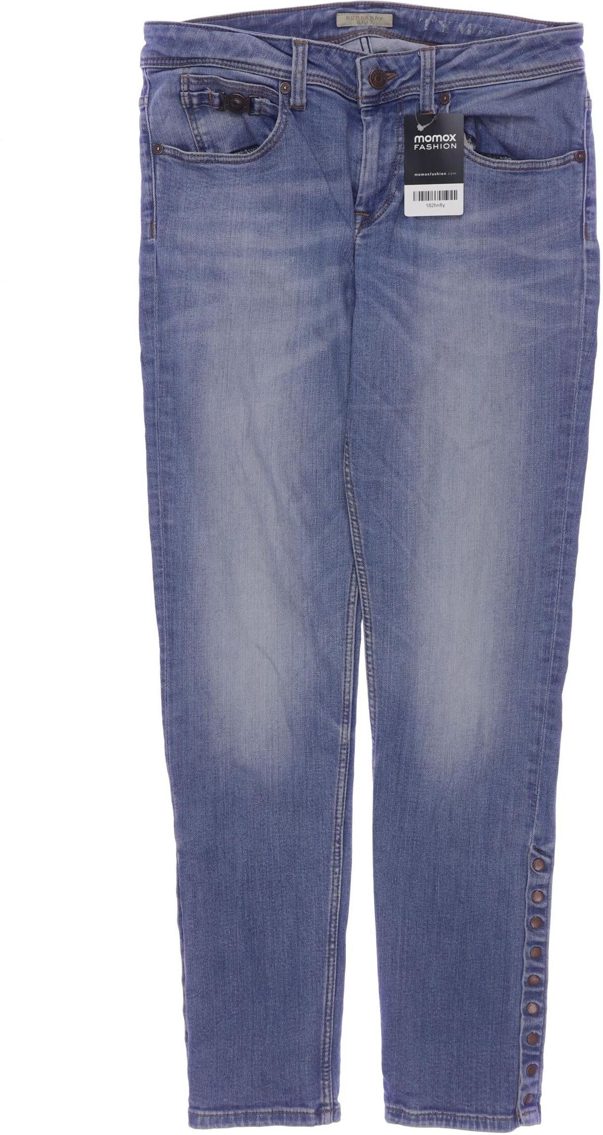 Burberry Damen Jeans, Blau, Gr. W30, Elasthan / Baumwolle - Second Hand
