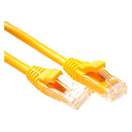 ACT Yellow 7 meter U/UTP CAT5E patch cable component level with RJ45 connectors (U/UTP, CAT5e, 7 m) (IK5807)