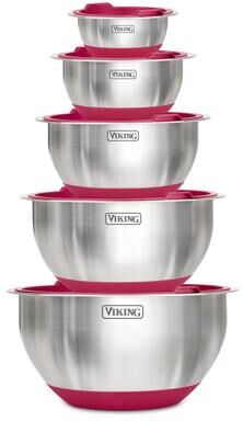 Viking 10pc Stainless Steel Mixing Bowl Set