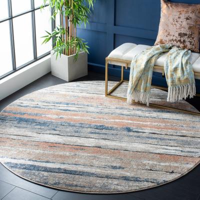SAFAVIEH Coppertone Rukije Abstract Distressed Rug