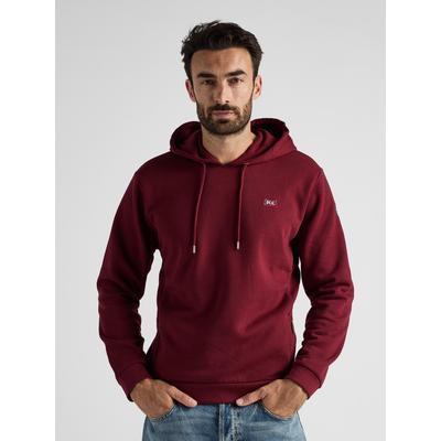 Kapuzenpullover JCC "310212112", Herren, Gr. XL, rot (bordeaux), Obermaterial: 60% Baumwolle, 40% Polyester, Pullover Kapuzenpullover