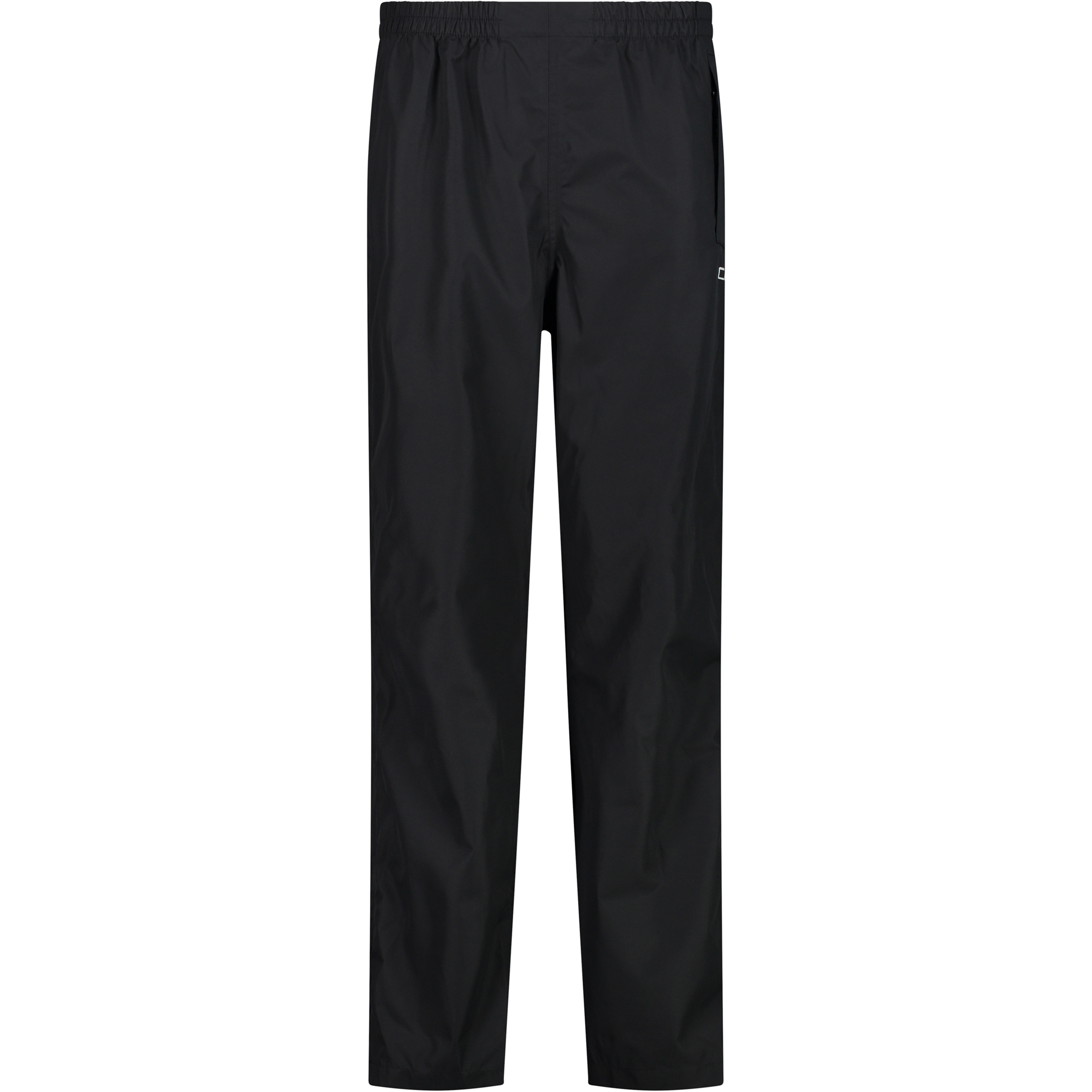 CMP Regenhose Damen Hardshellhose & Regenhose schwarz Größe M Camping Klein verpackbar Wasserabweisend
