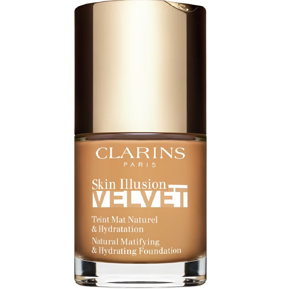 Clarins Skin Illusion Velvet Liquid Foundation Moisturizing 30mL 114N