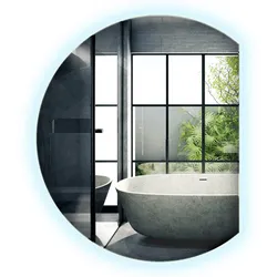 LED SPIEGEL 63 cm x 70 cm Asymmetrische Form Kaltweiß 6000 K