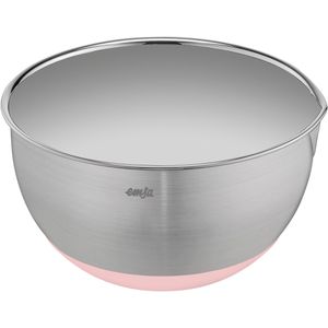 Emsa Schüssel Prep & Bake K32718, 2 Liter, Ø 18 cm, rutschfest, aus Edelstahl